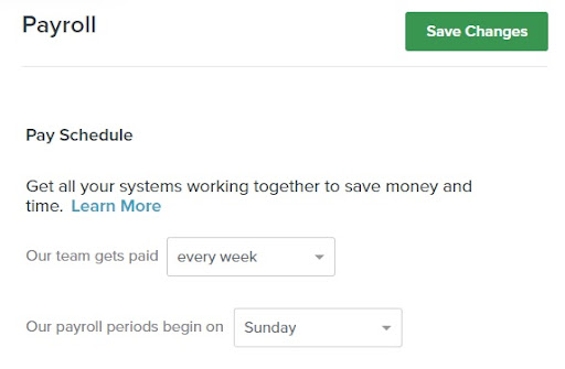 Weekly Payroll