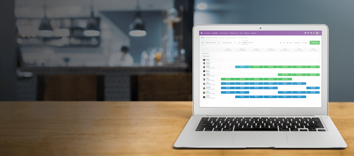 how to schedule employee