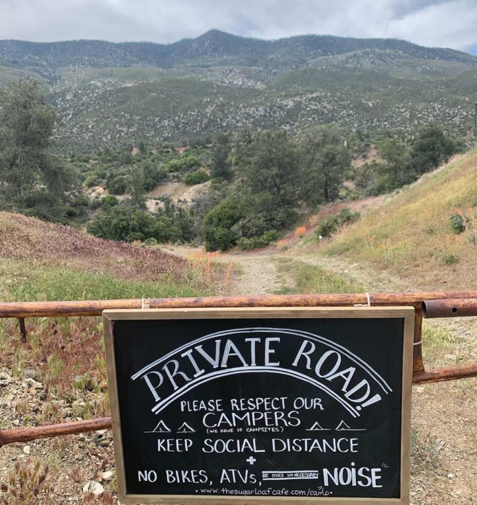 sugarloaf cafe private road 